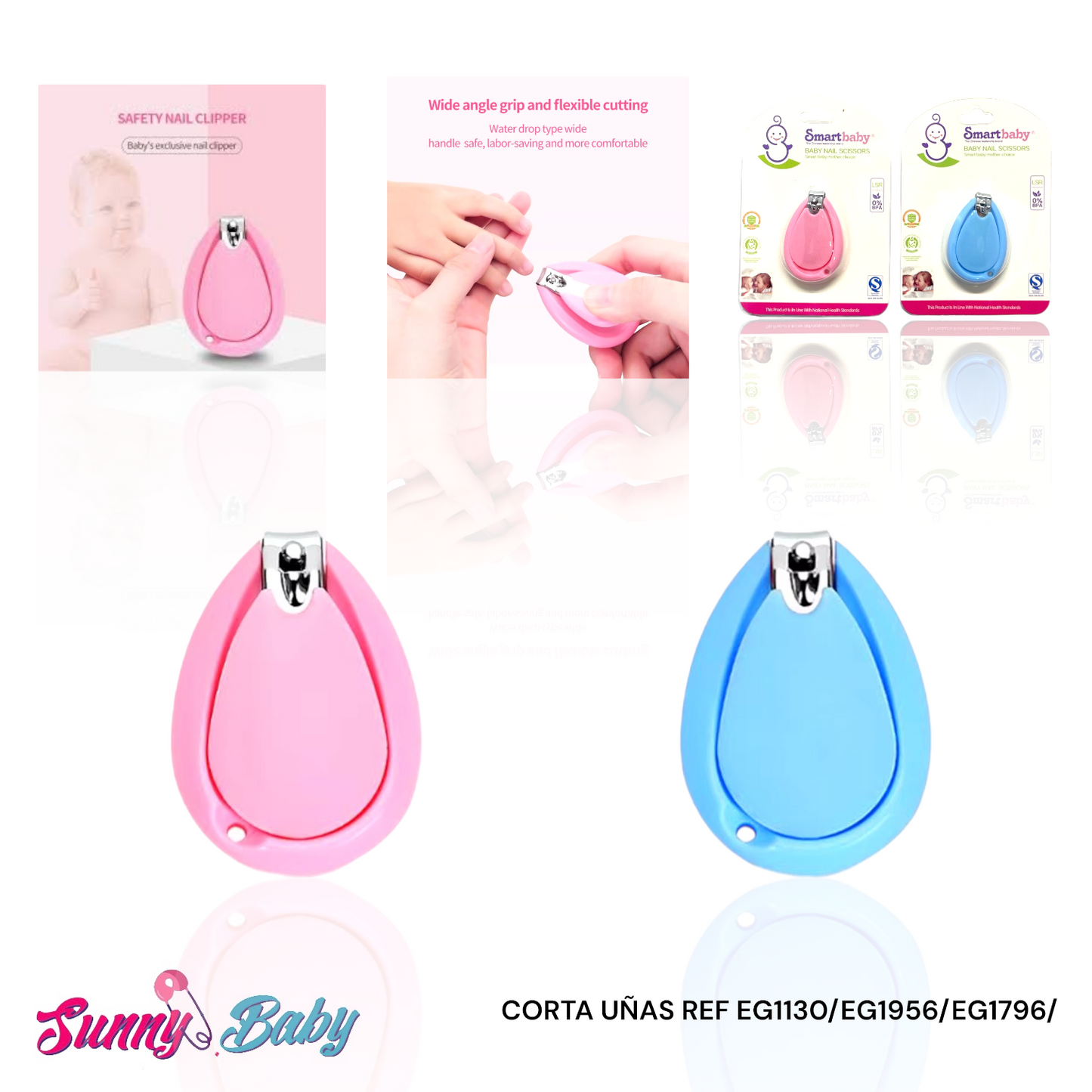 ✂️🍼 Cortaúñas Redondo para Bebé – Seguridad y Precisión Suave