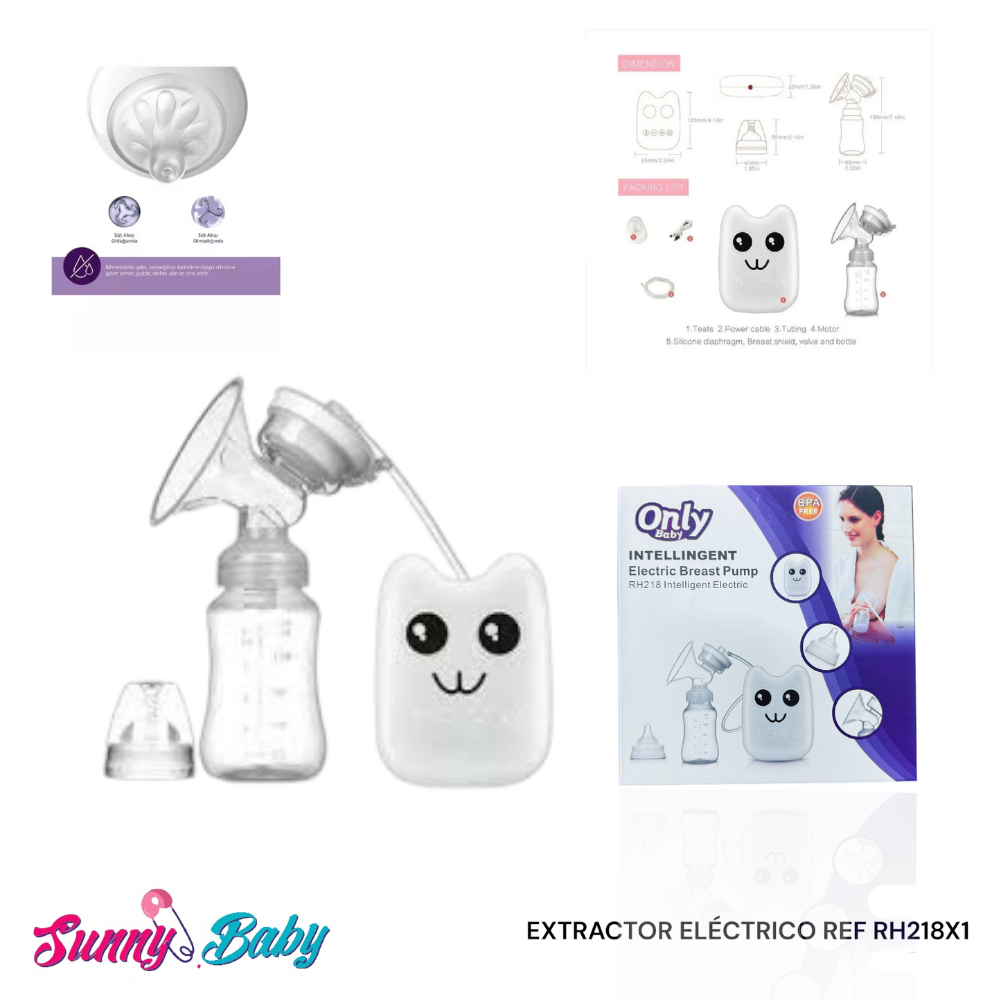 🍼⚡ Extractor Electrónico Only – Comodidad y Eficiencia para Mamá