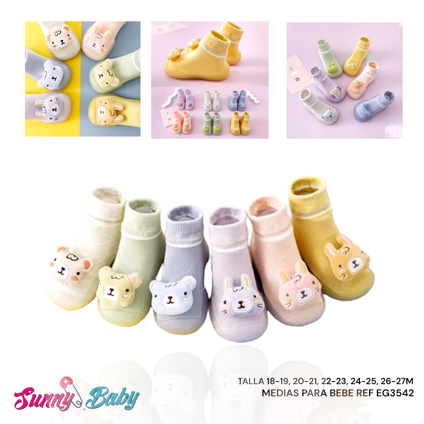 🧦✨ Medias de Peluche para Bebé – Suavidad y Calidez Todo el Día