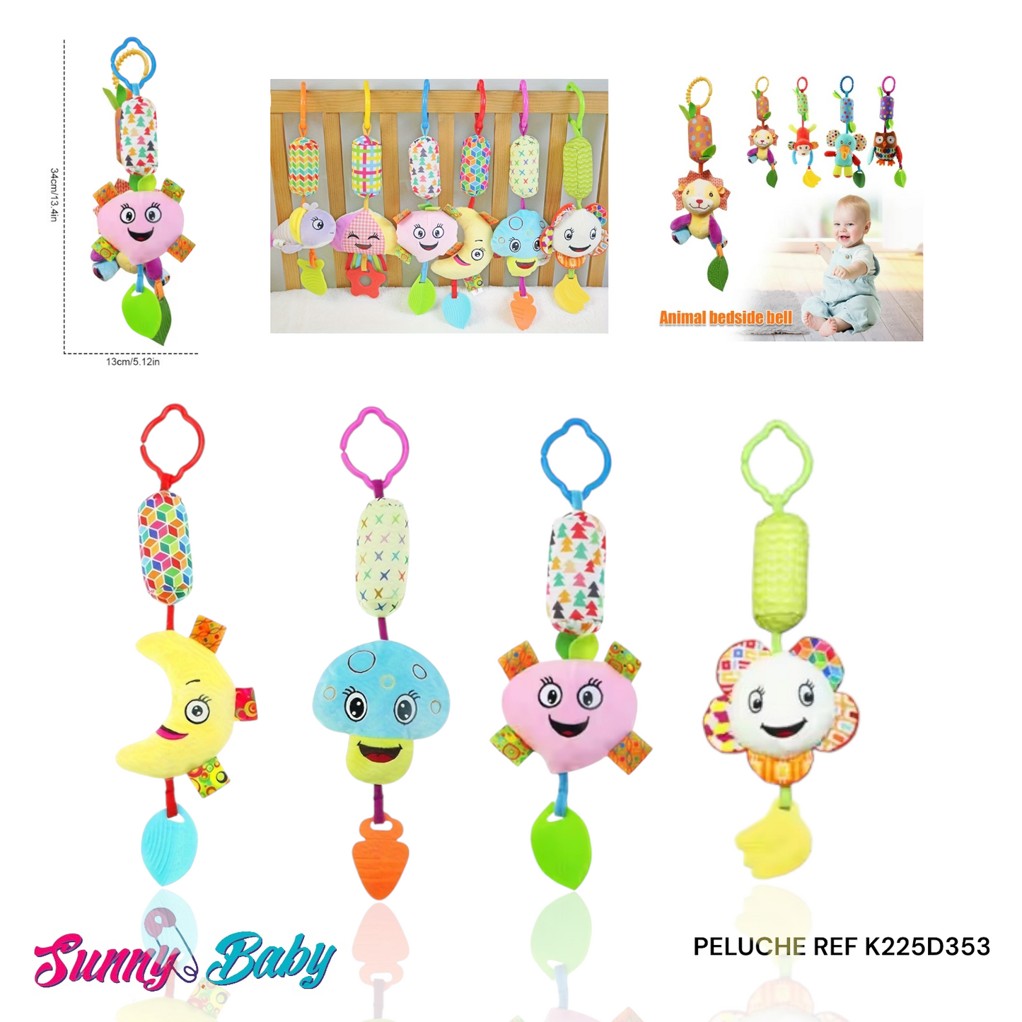 🧸💖 Peluche Suave – El Compañero de Ternura para tu Bebé