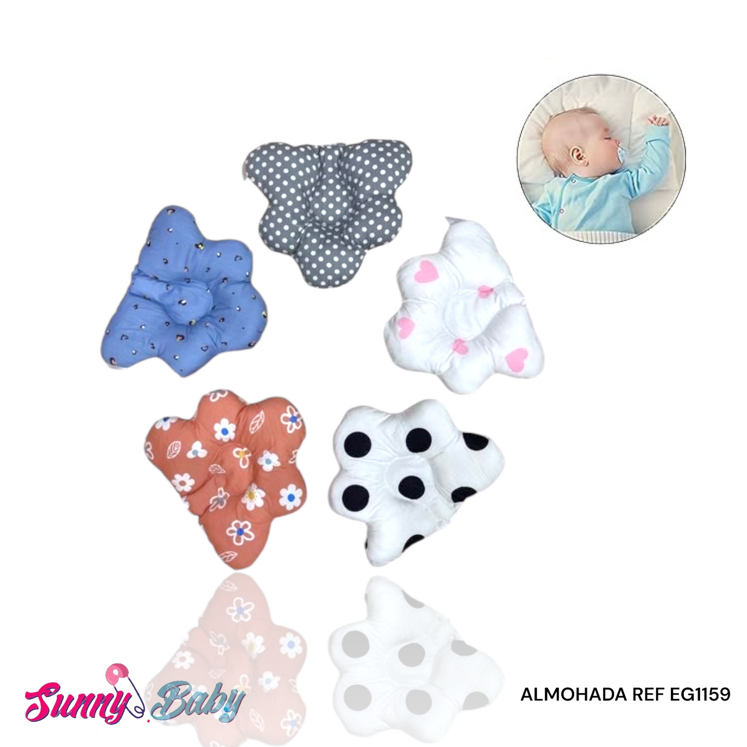 🌙 Almohadas & Descanso Ergonómico para Bebés