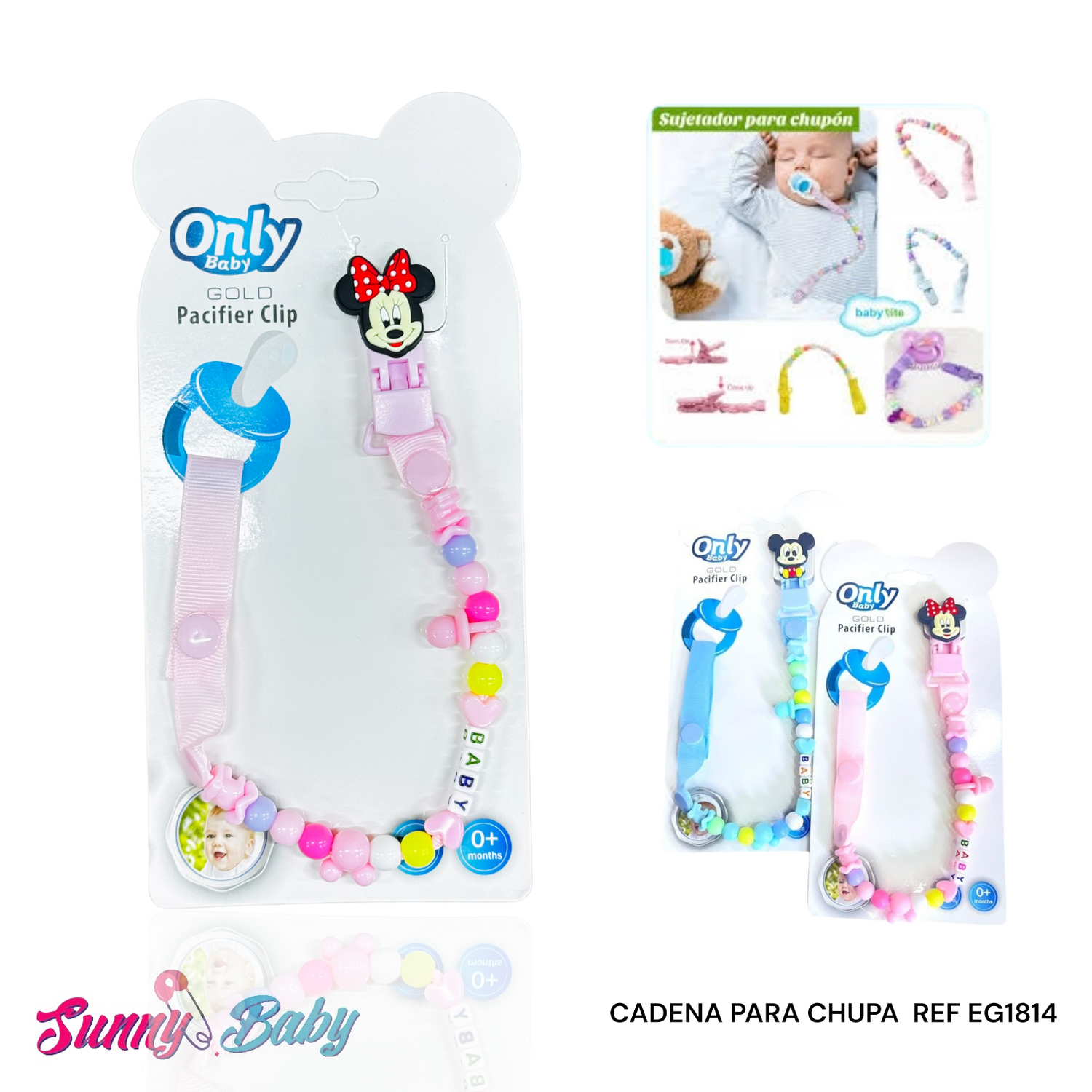 👶✨Chupa, Cadenas, Rasca encías.
