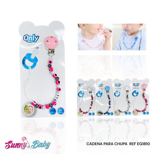 🍼 Cadena Porta Chupete / Cadena para Chupa
