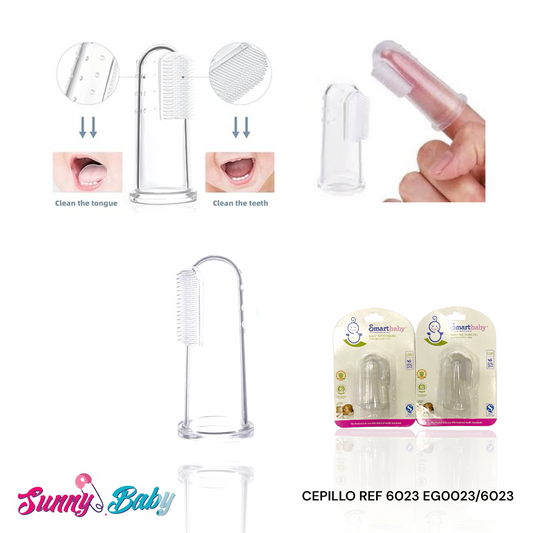 🍼🪥 Cepillo Dental de Dedo para Bebé
