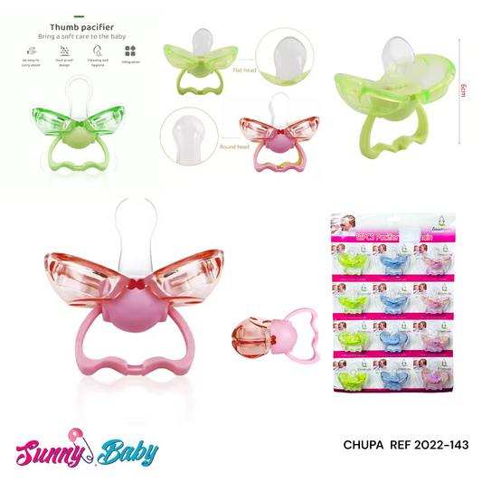 🍼✨ Chupa Blíster x12 – Tetinas Seguras y Prácticas para tu Bebé