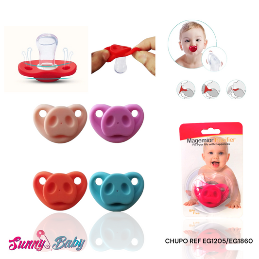 🐽🍼 Chupo Nariz de Pick – Diversión y Ternura para tu Bebé