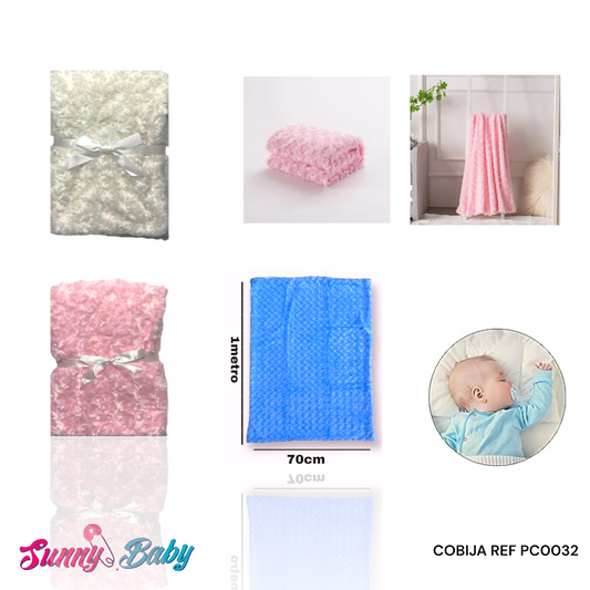 🛏️💖 Cobija Súper Suave – Abrazos de Ternura para tu Bebé