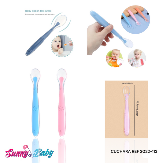 🥄🍼 Cuchara de Silicona – Suavidad y Seguridad en Cada Bocado