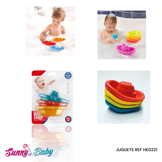 🛁🐠 Juguete para Bañera x 3 – Diversión Segura en Cada Chapuzón