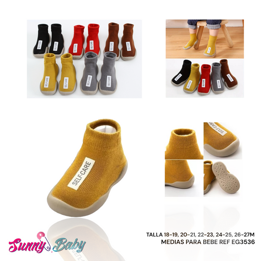 🧦👶 Medias con Suela para Bebé – Comodidad y Seguridad Paso a Paso