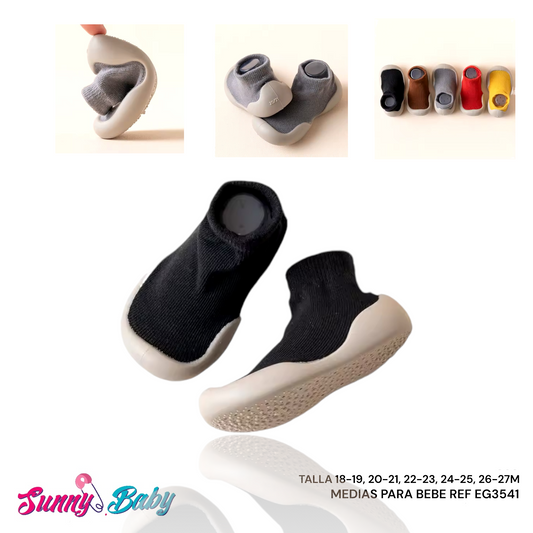 🧦👶 Medias con Suela para Bebé – Comodidad y Seguridad Paso a Paso