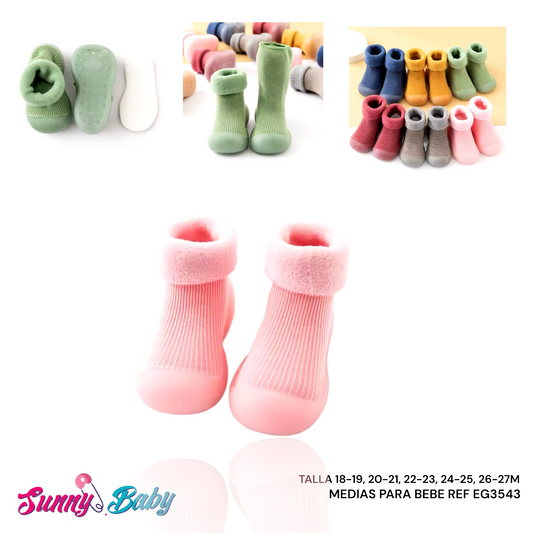 🧦👶 Medias con Suela para Bebé – Comodidad y Seguridad Paso a Paso