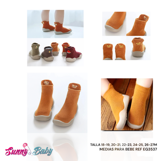 🧦👶 Medias con Suela para Bebé – Comodidad y Seguridad Paso a Paso
