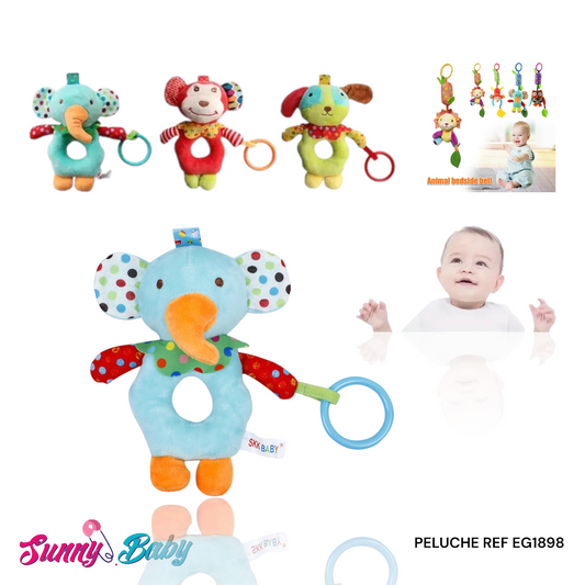 🧸💖 Peluche Suave – El Compañero de Ternura para tu Bebé