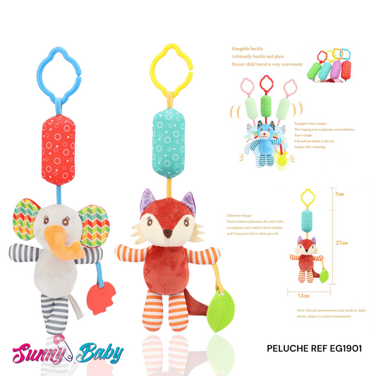 🧸💖 Peluche Suave – El Compañero de Ternura para tu Bebé