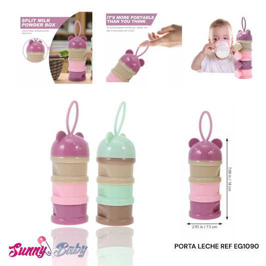 🍼✨ Porta Leche – Practicidad y frescura en cada salida