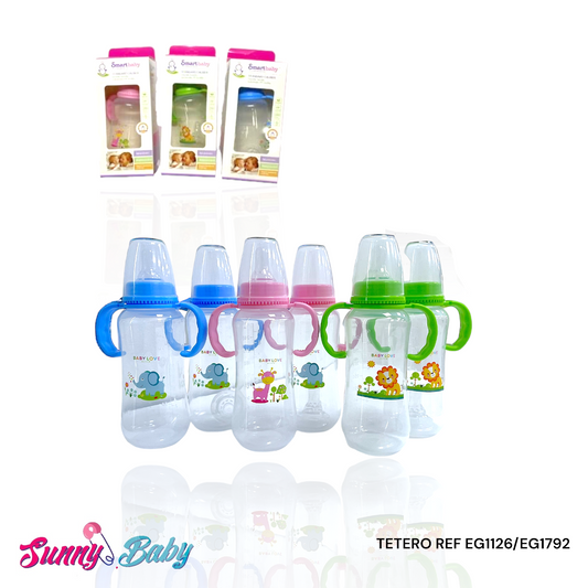 🍼 Tetero Smart Baby 8 Onzas – Económico, Práctico y Seguro 💕✨